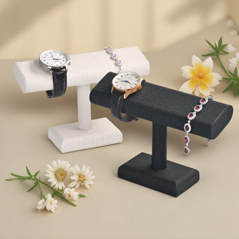 Luxury Watch Stand - Expositor de Relojes de Cuero PU
