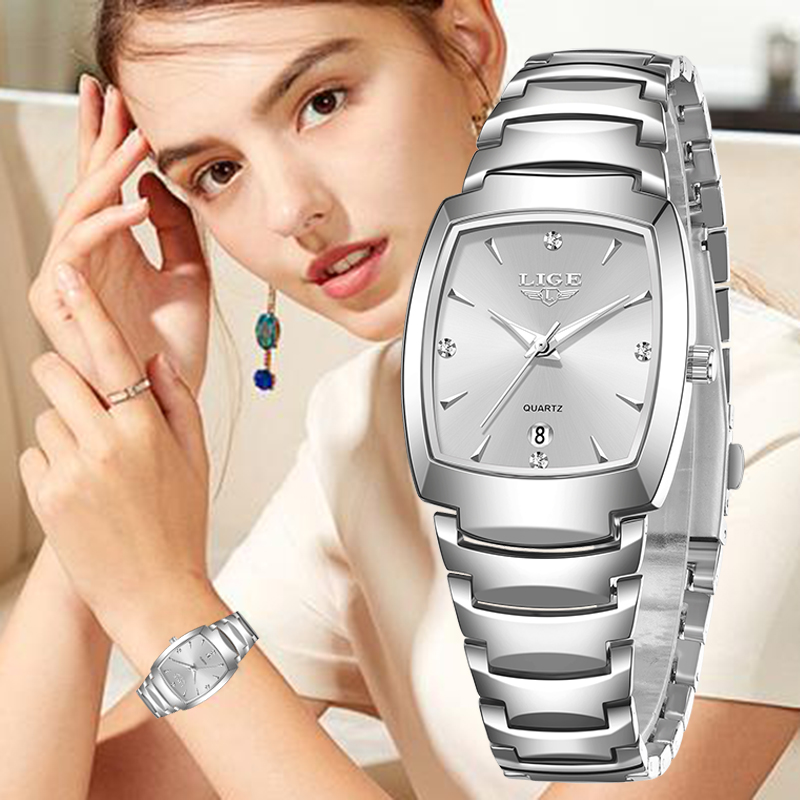 Luxury Watch And Bracelet - Reloj LIGE 2026 Nuevo para Mujer,