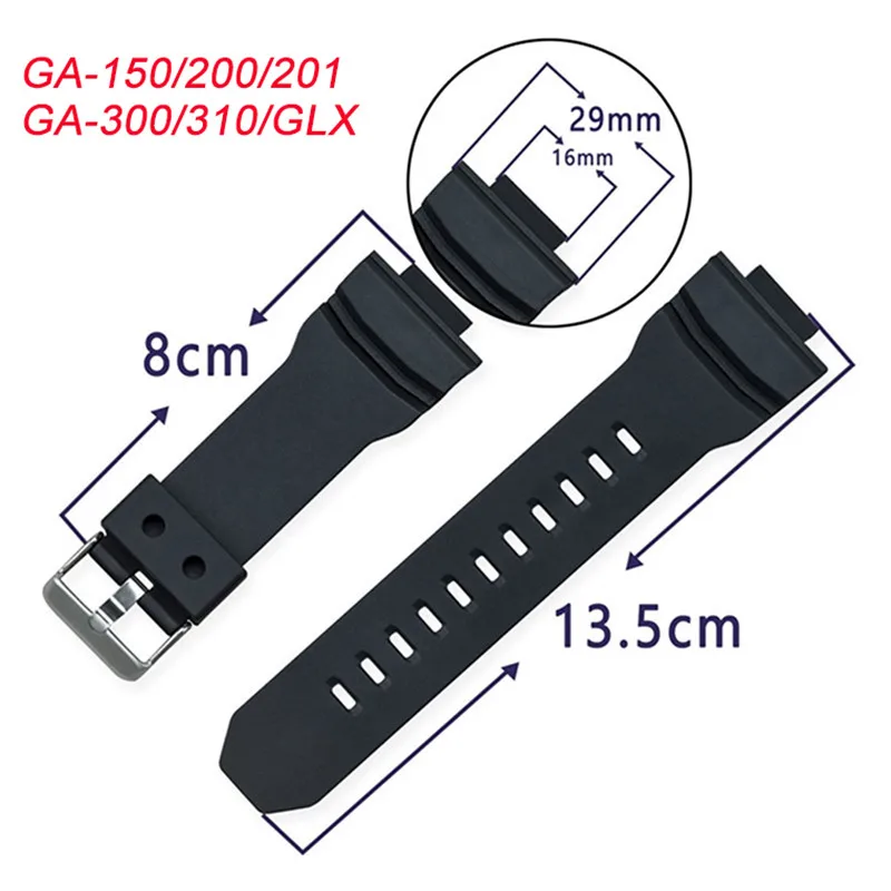 Luxury Watch G Shock - Correa para reloj Casio G-SHOCK GA-150