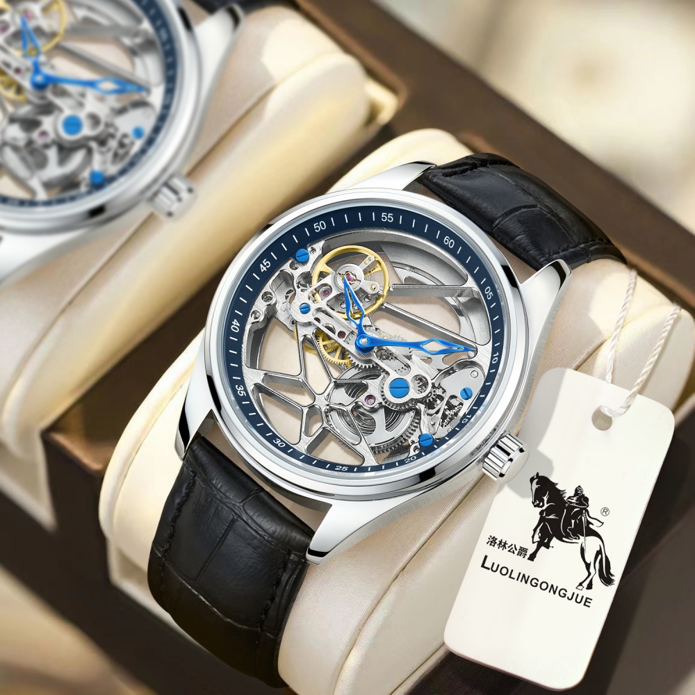 Luxury Watch Name Brands - Nuevo reloj genuino hueco de doble