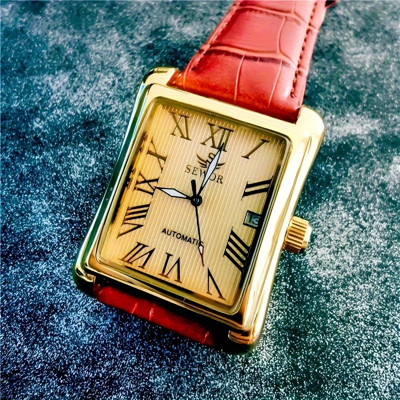 Luxury Watch Name Brands - Reloj cuadrado de estilo punk de