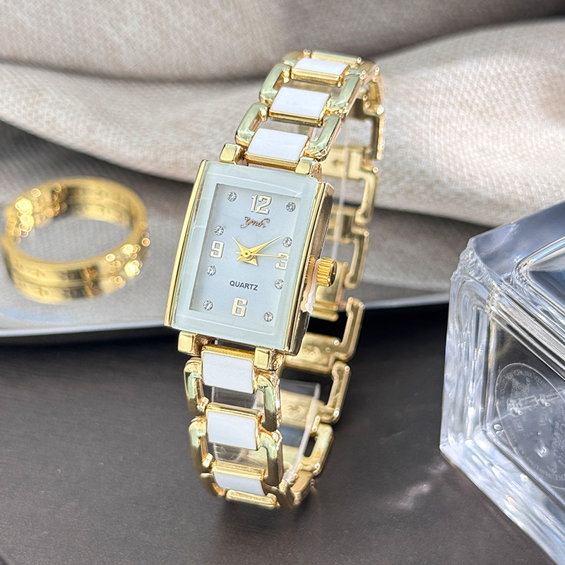 Luxury Watch Square - Reloj de Moda para Mujer, Versión
