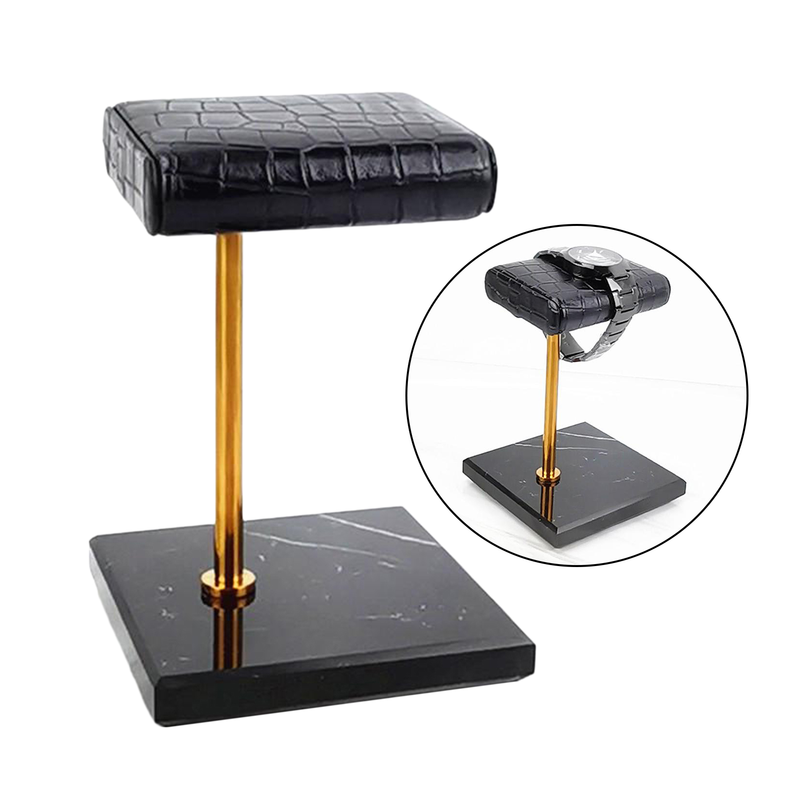Luxury Watch Stand - Organizador de Reloj portátil de cuero