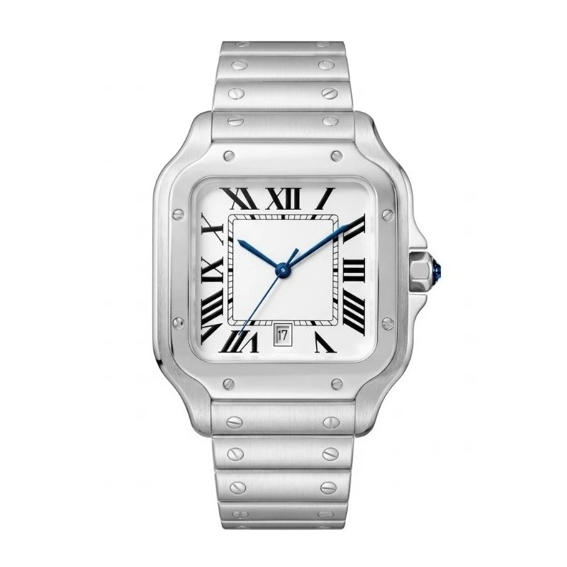 Nuevo Reloj de Cuarzo de Lujo  - Cartier Watch Santos reseña y precio