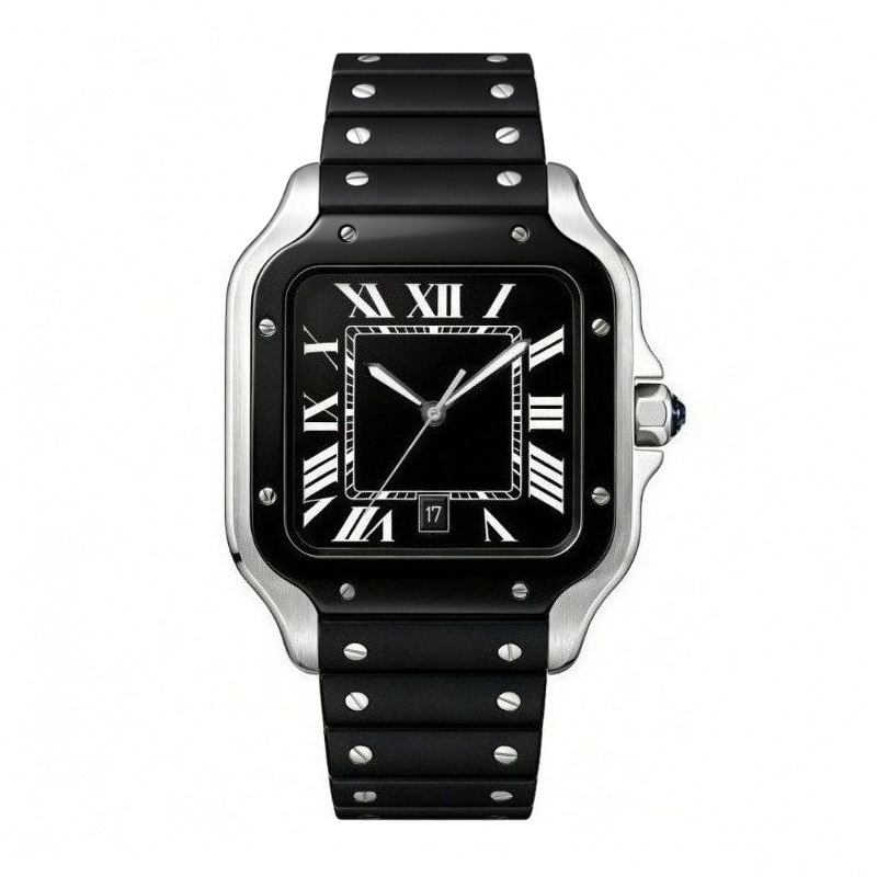 Nuevo Reloj de Cuarzo de Lujo  - Cartier Watch Santos reseña y precio