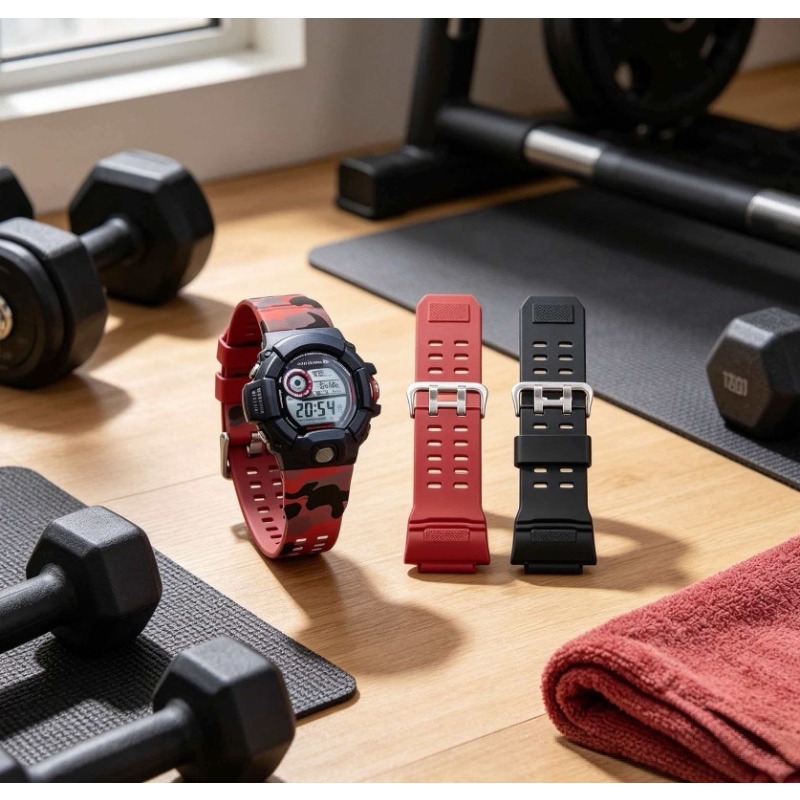 Correa de goma de silicona par - Luxury Watch G Shock reseña y precio