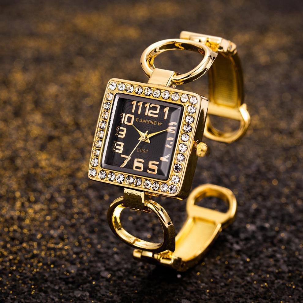 CANSNOW-Reloj de pulsera de lu - Luxury Watch Square reseña y precio