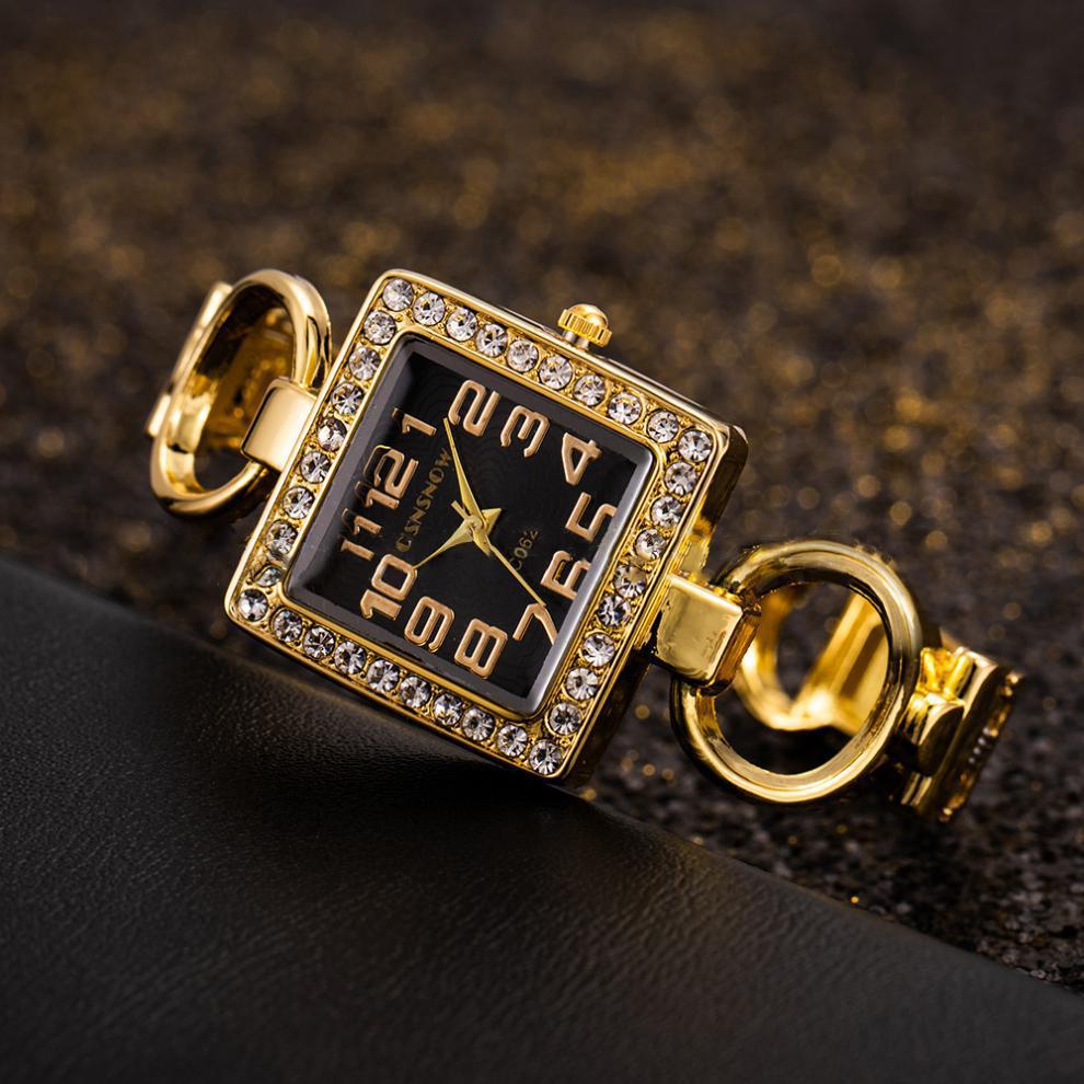 CANSNOW-Reloj de pulsera de lu - Luxury Watch Square reseña y precio