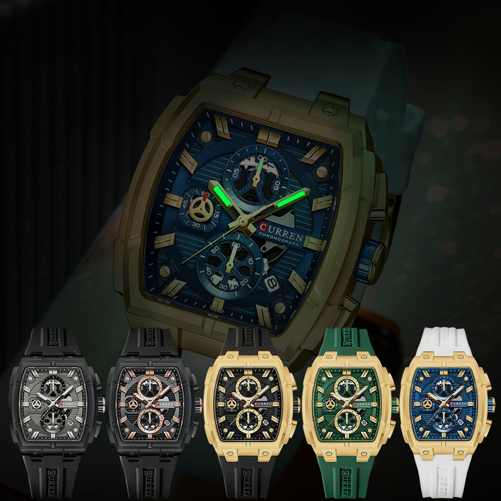 Reloj CURREN de Lujo Vintage p - Luxury Watch And Bracelet reseña y precio