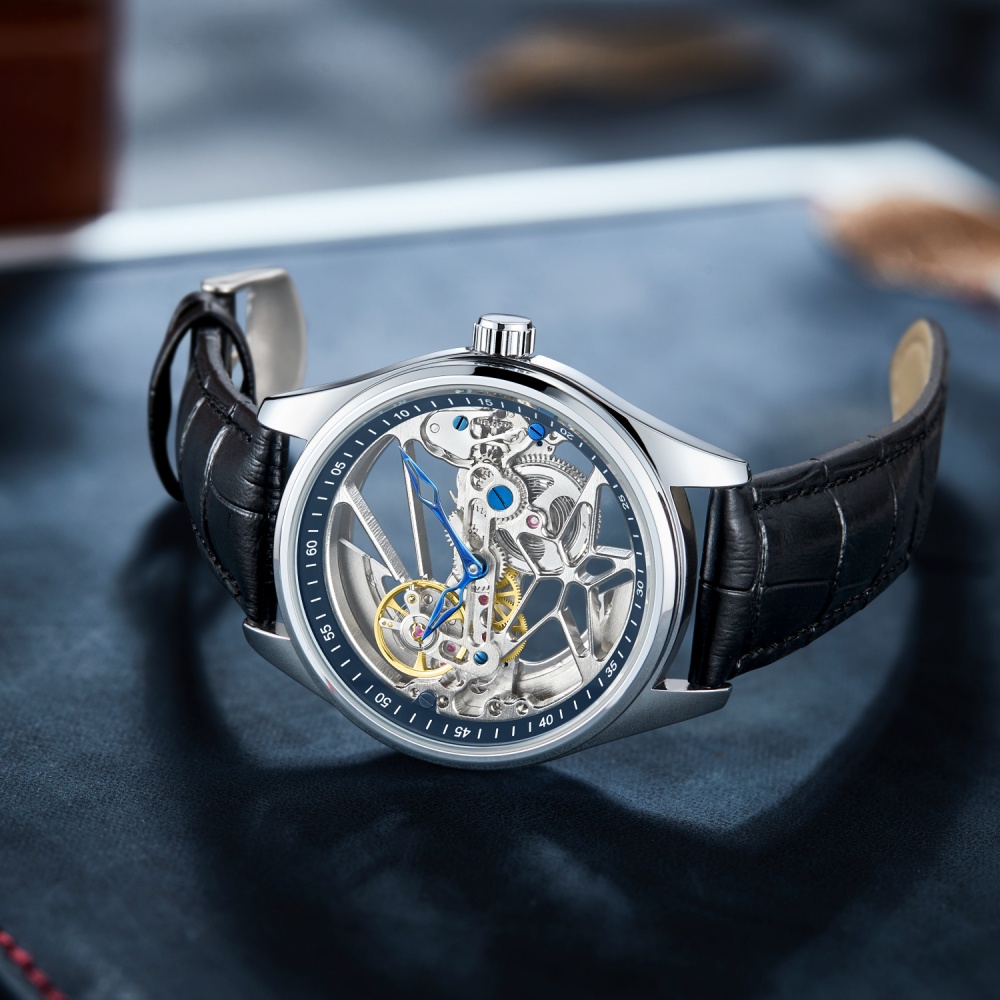 Nuevo reloj genuino hueco de d - Luxury Watch Name Brands reseña y precio