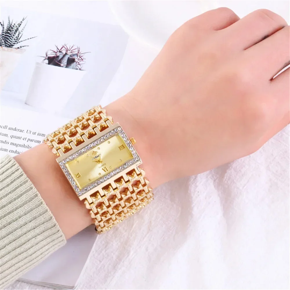 Reloj de Cuarzo Cuadrado de Lu - Luxury Watch Square reseña y precio