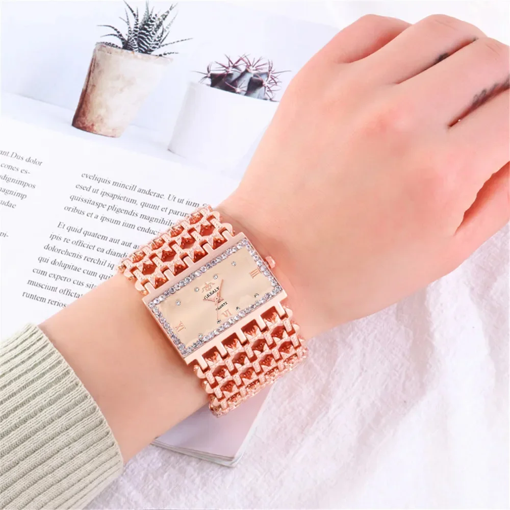 Reloj de Cuarzo Cuadrado de Lu - Luxury Watch Square reseña y precio