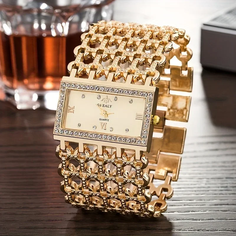 Reloj de Cuarzo Cuadrado de Lu - Luxury Watch Square reseña y precio