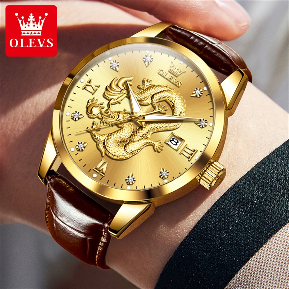 Reloj OLEVS de Primera Marca p - Luxury Watch In China reseña y precio