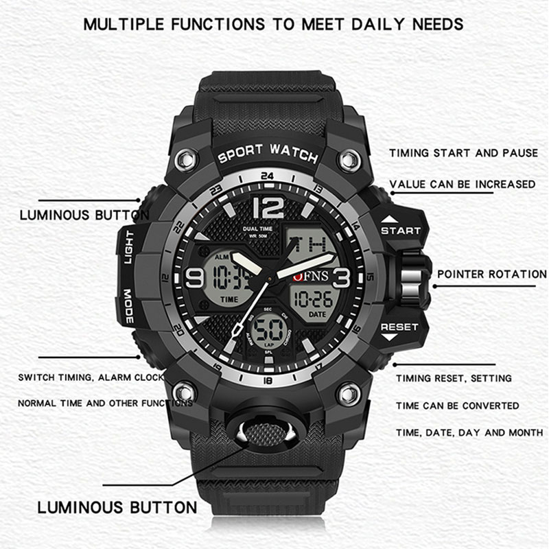 Reloj electrónico de lujo esti - Luxury Watch G Shock reseña y precio