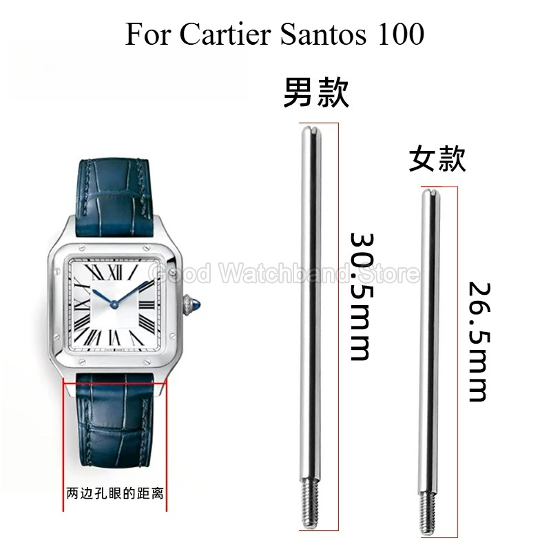 Barra de Conexión con Tornillo - Cartier Watch Santos reseña y precio