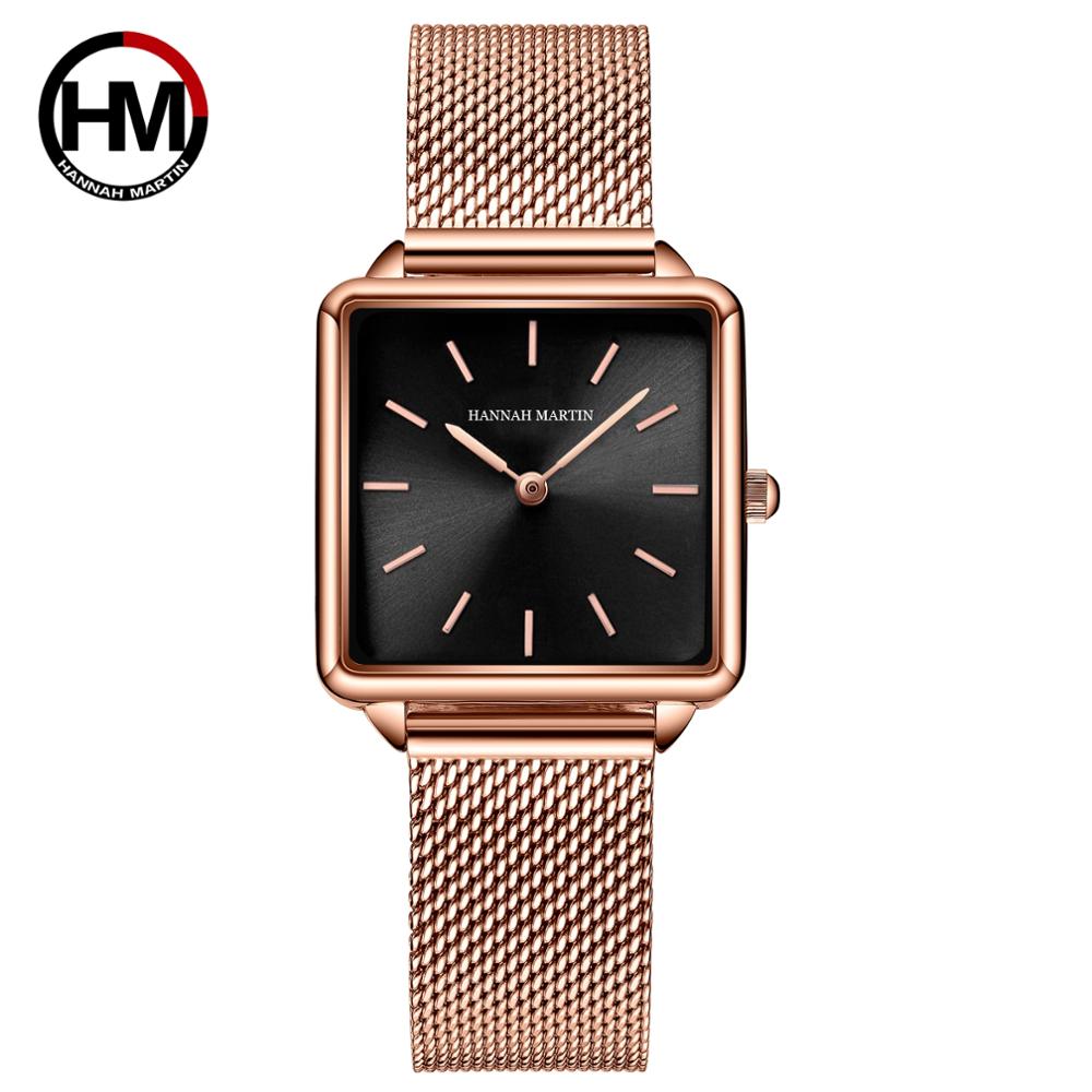 Correa de cuero genuino para m - Luxury Watch Square reseña y precio
