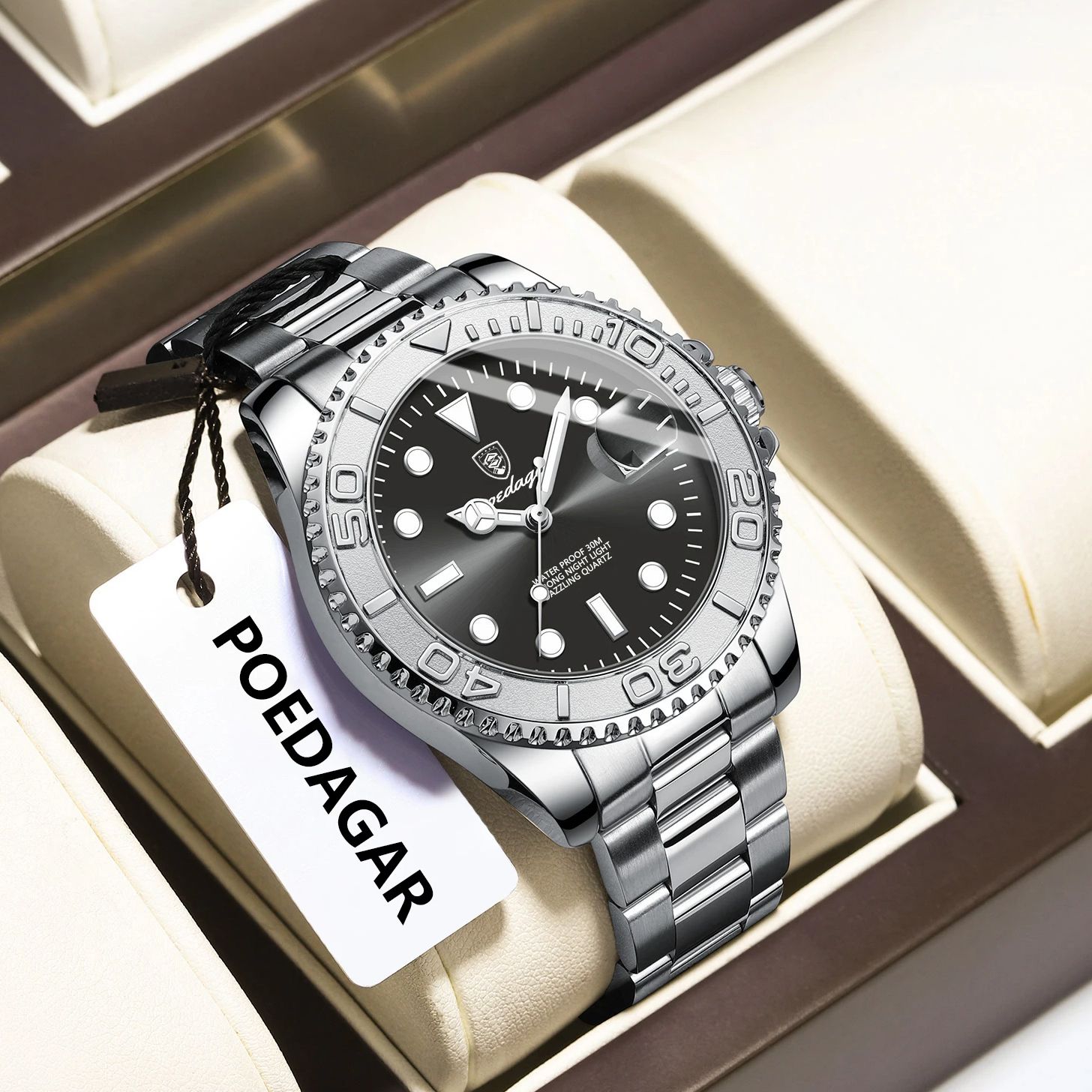 POEDAGAR, reloj deportivo a la - Luxury Watch And Bracelet reseña y precio