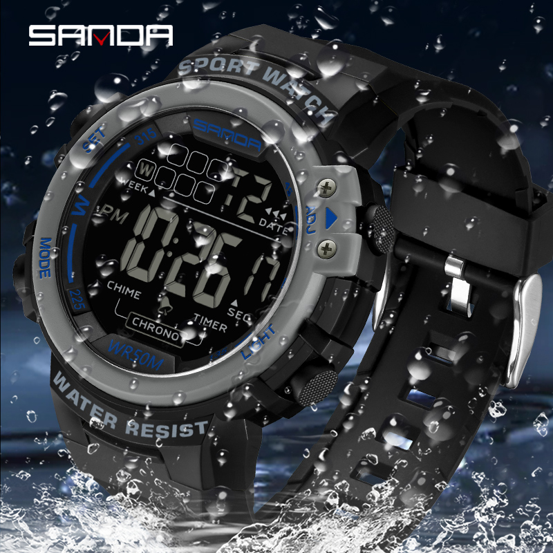 SANDA-Reloj deportivo de lujo  - Luxury Watch G Shock reseña y precio