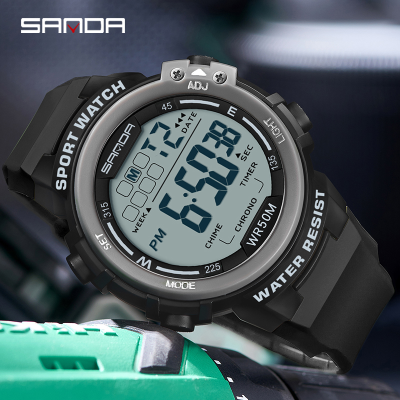 SANDA-Reloj deportivo de lujo  - Luxury Watch G Shock reseña y precio