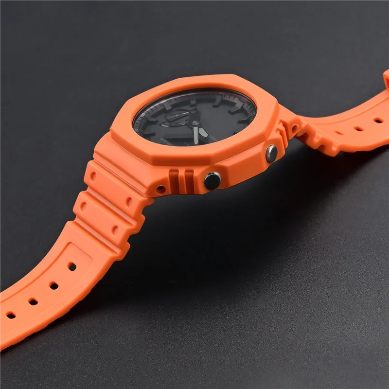 Correa de reloj de goma con bi - Luxury Watch G Shock reseña y precio