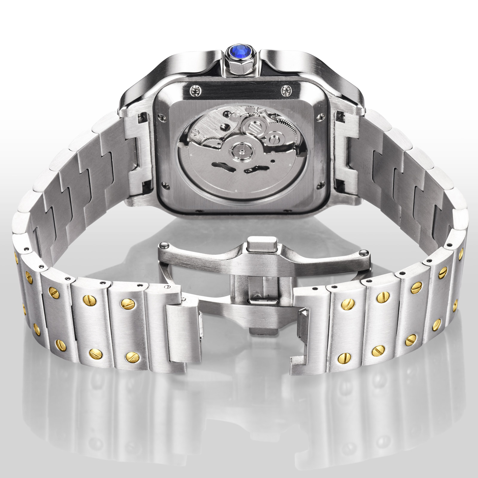 Reloj Automático Cuadrado para - Luxury Watch In China reseña y precio