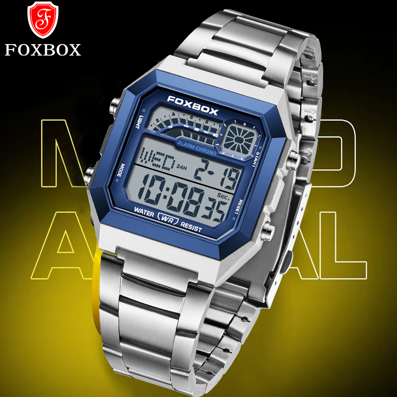 Reloj de Hombre Digital de Luj - Luxury Watch Square reseña y precio