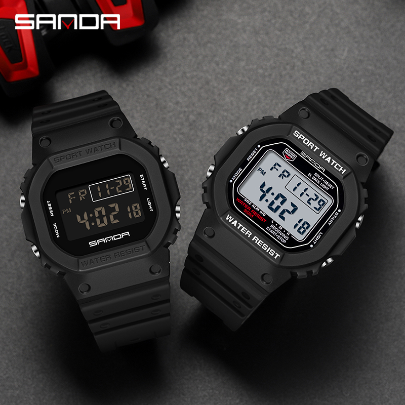 Reloj Digital SANDA estilo G p - Luxury Watch G Shock reseña y precio